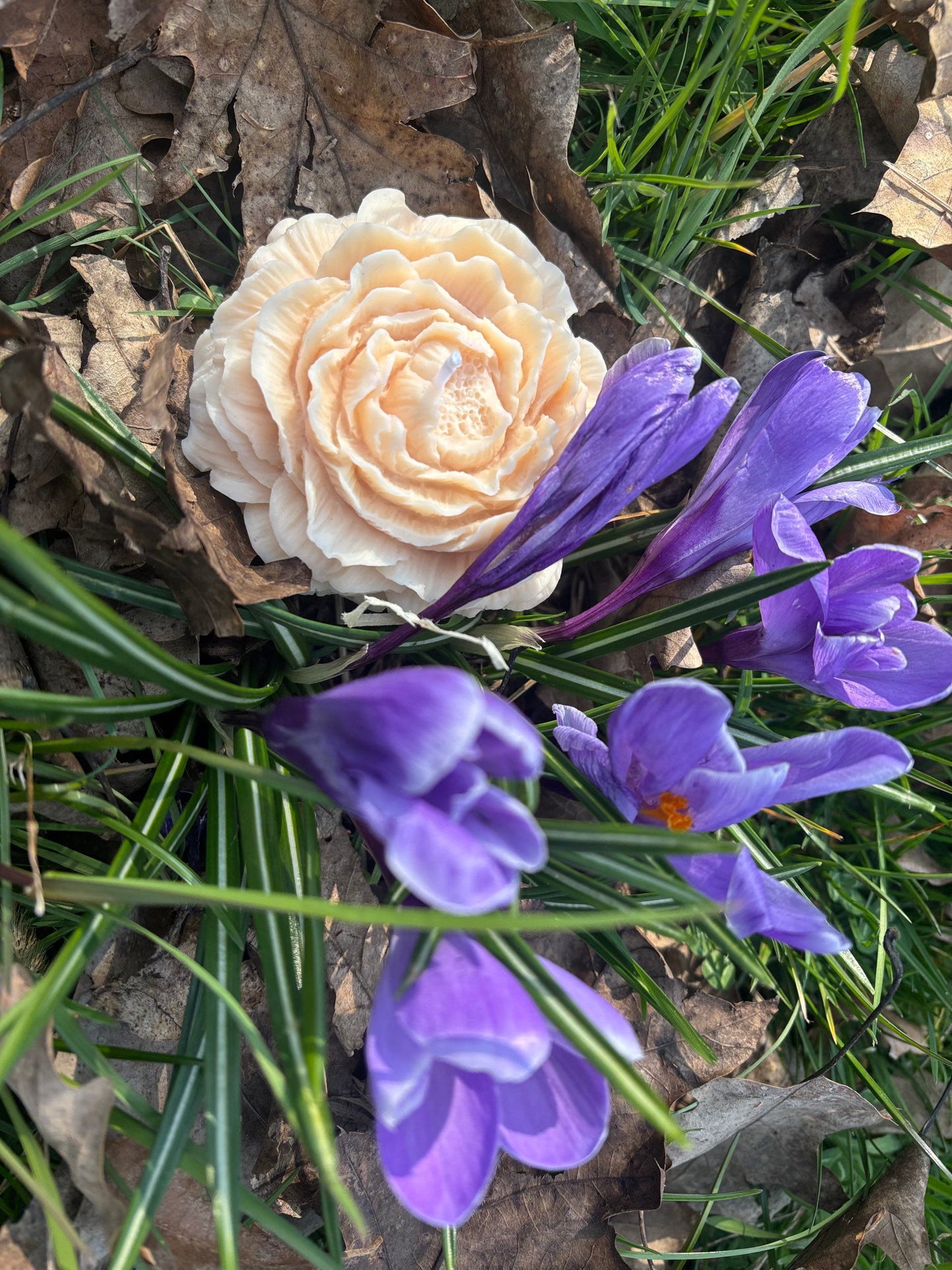 Rose Blossom Handmade Soy Wax Candle