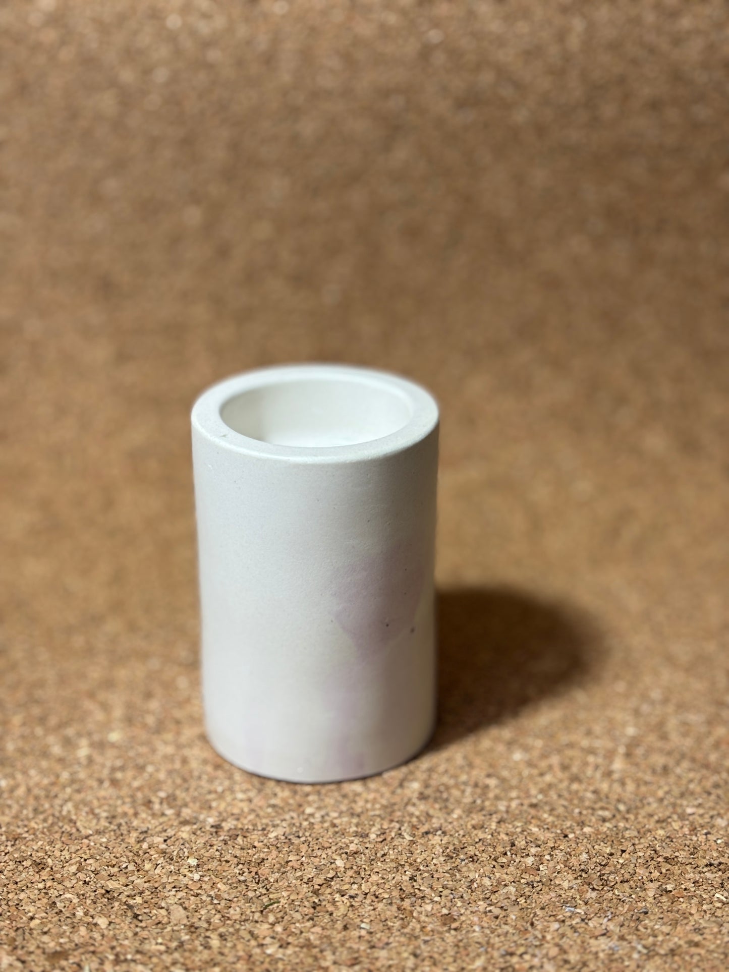 Still Flame Gypsum Candle Holder