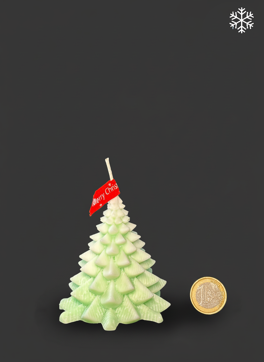 “Christmas Tree” Candle — soy wax, handmade