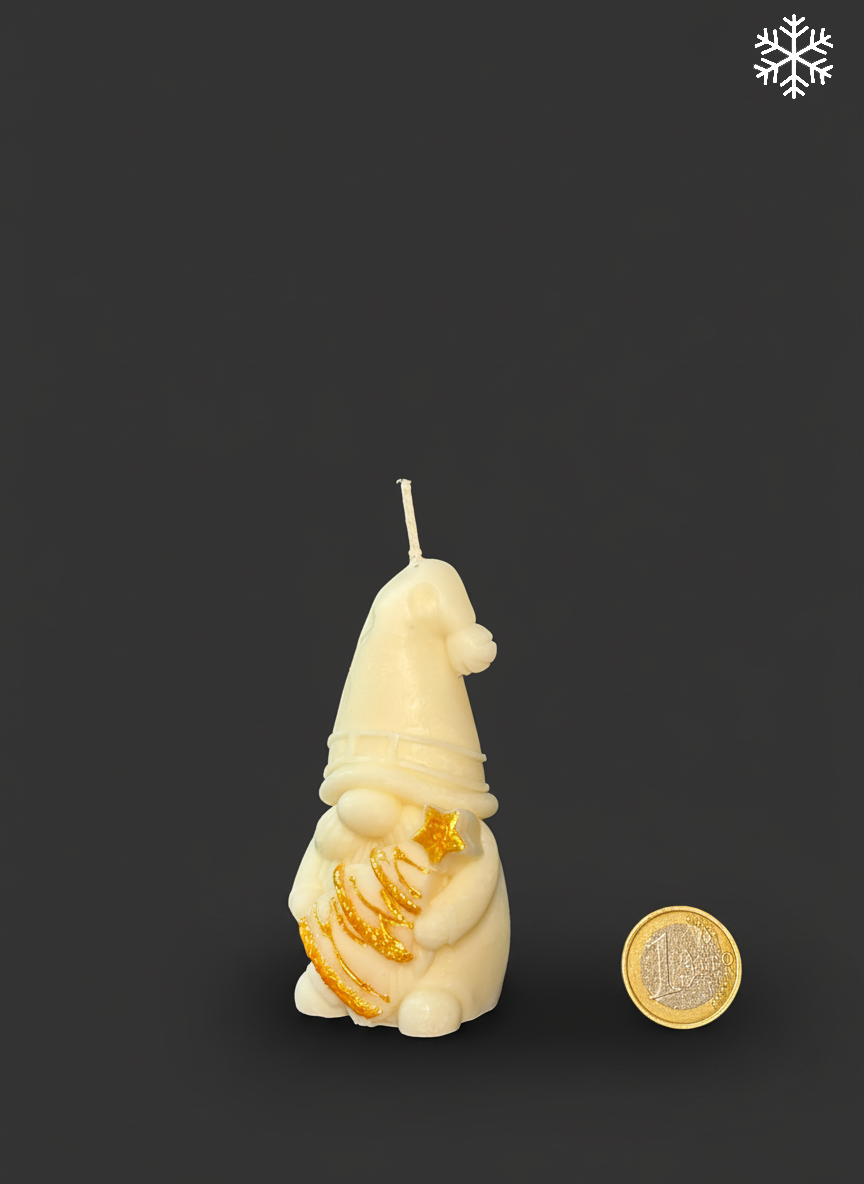 “Gnome” Decorative Candle — soy wax, handmade