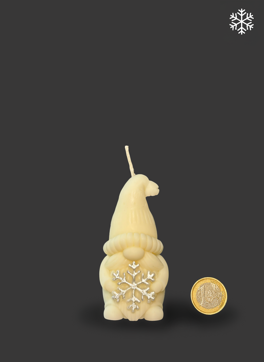 “Gnome” Decorative Candle — soy wax, handmade