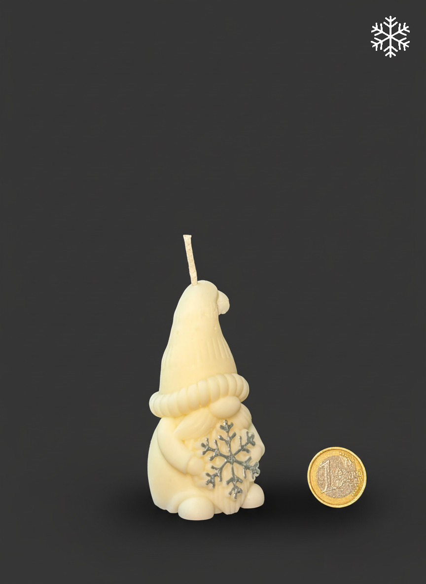 “Gnome” Decorative Candle — soy wax, handmade