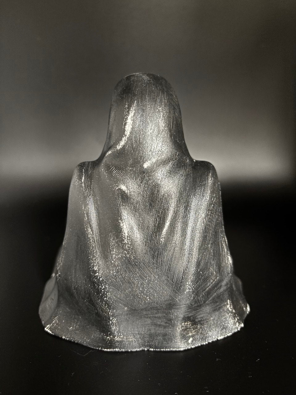 The Silent Watcher Gypsum Candle Holder