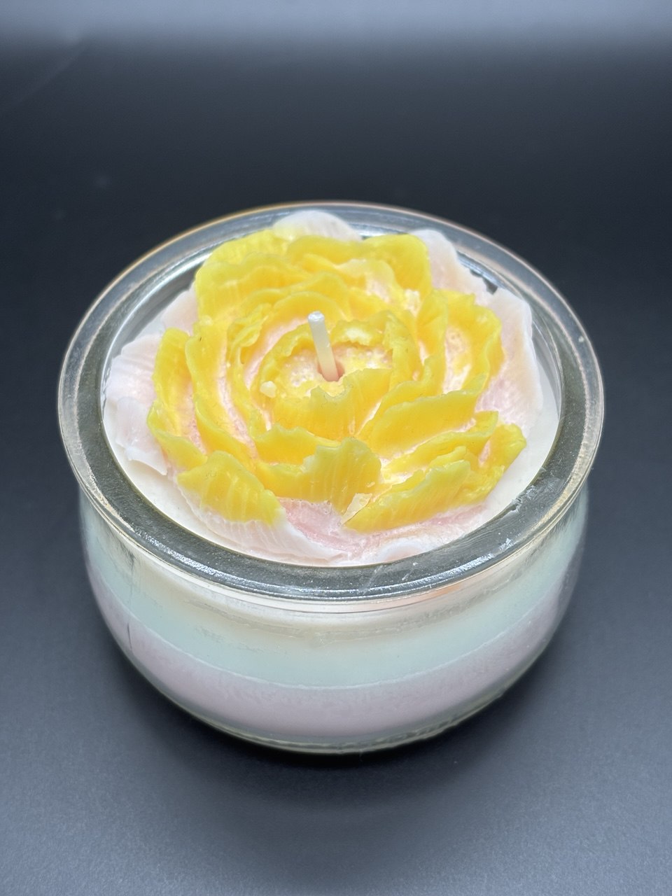 Luminous Rose Jar Soy Wax Candle