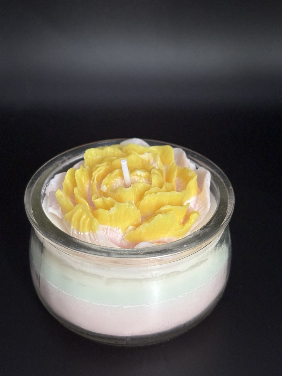 Luminous Rose Jar Soy Wax Candle