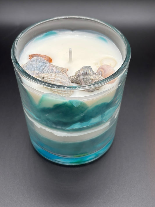 Seashell Glow Soy Wax Candle
