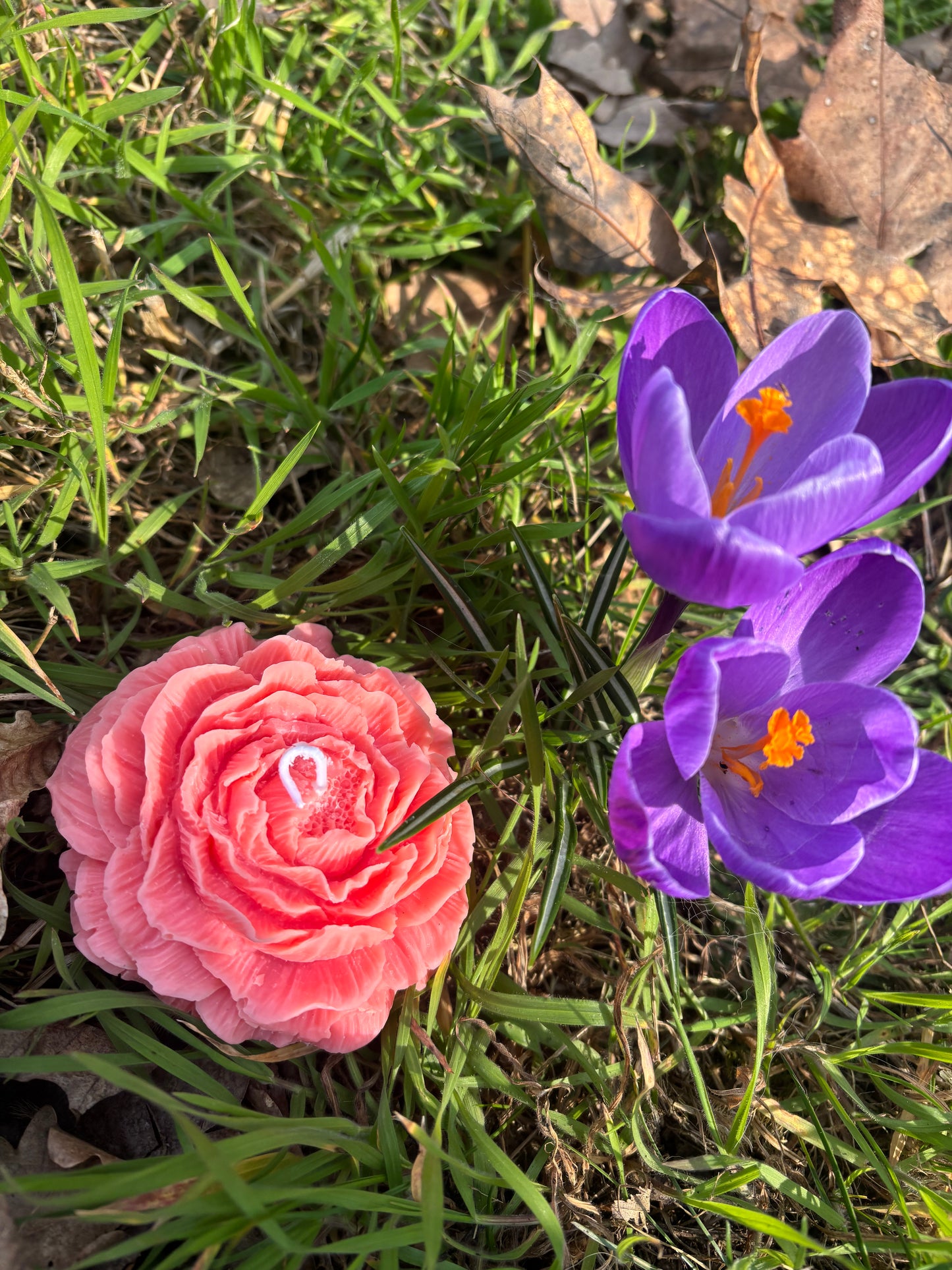 Rose Blossom Handmade Soy Wax Candle