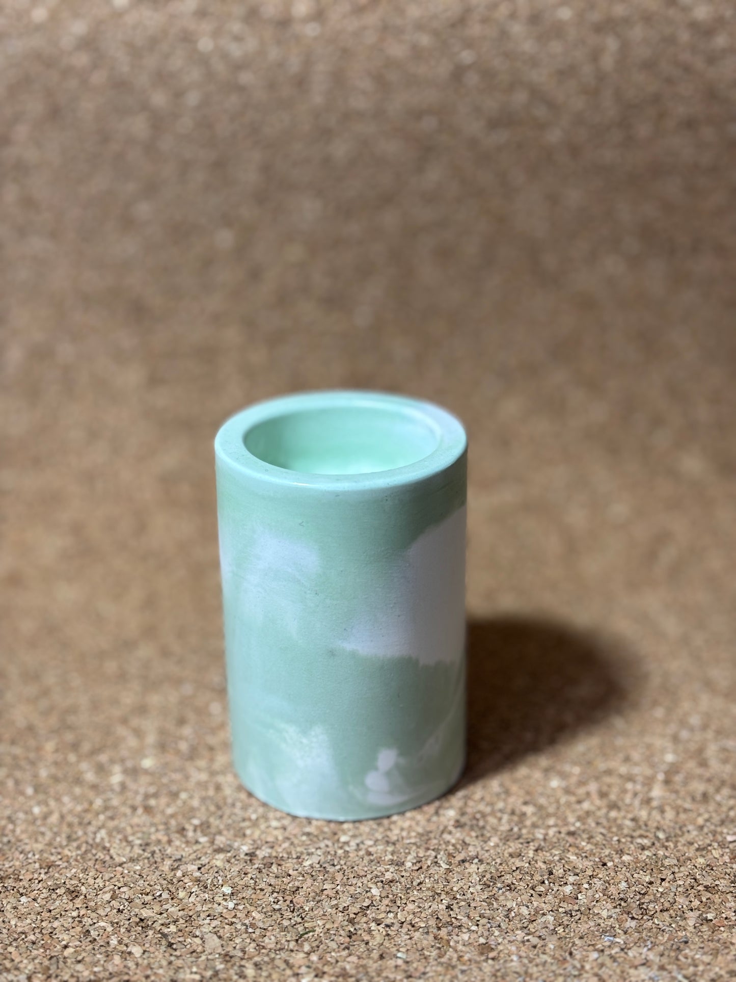 Still Flame Gypsum Candle Holder