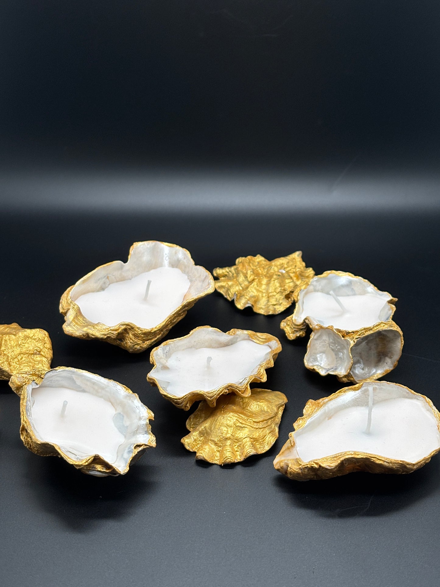 Oyster  Light candle