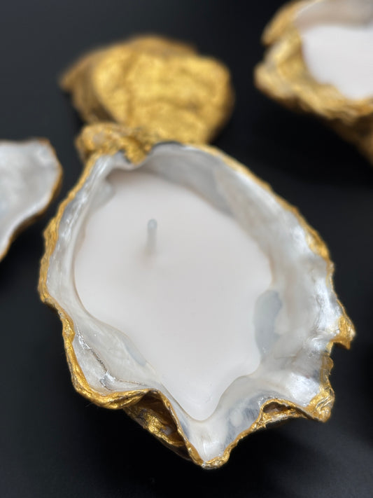 Oyster  Light candle