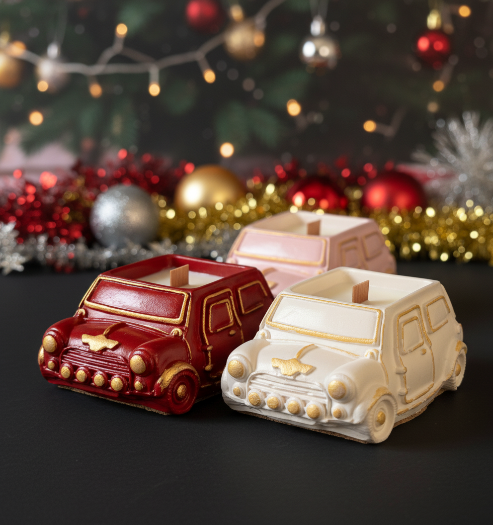 Decorative Retro Car Candle